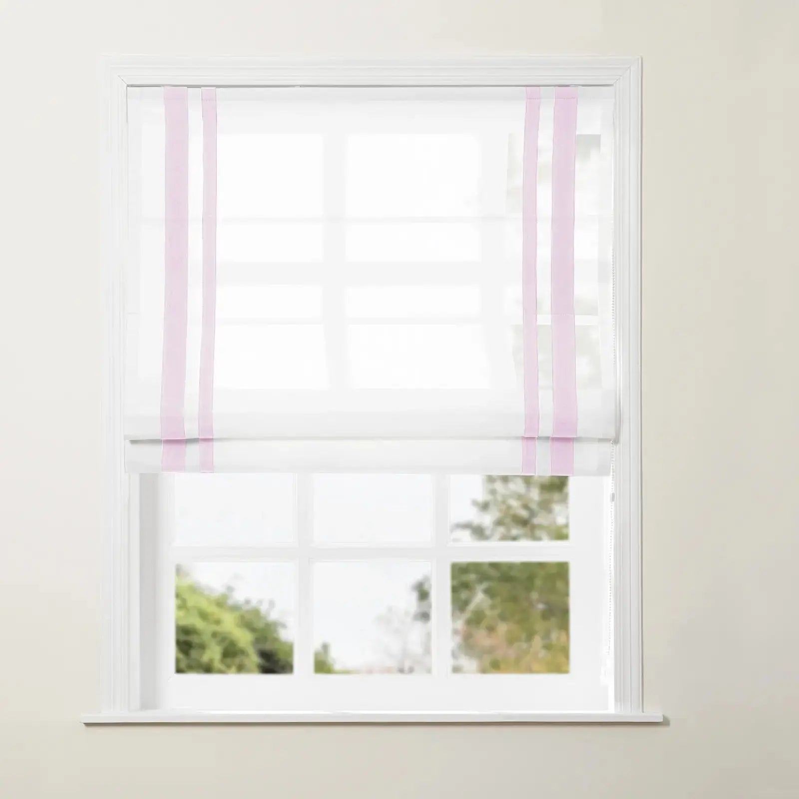 Pink Double Border Stripes