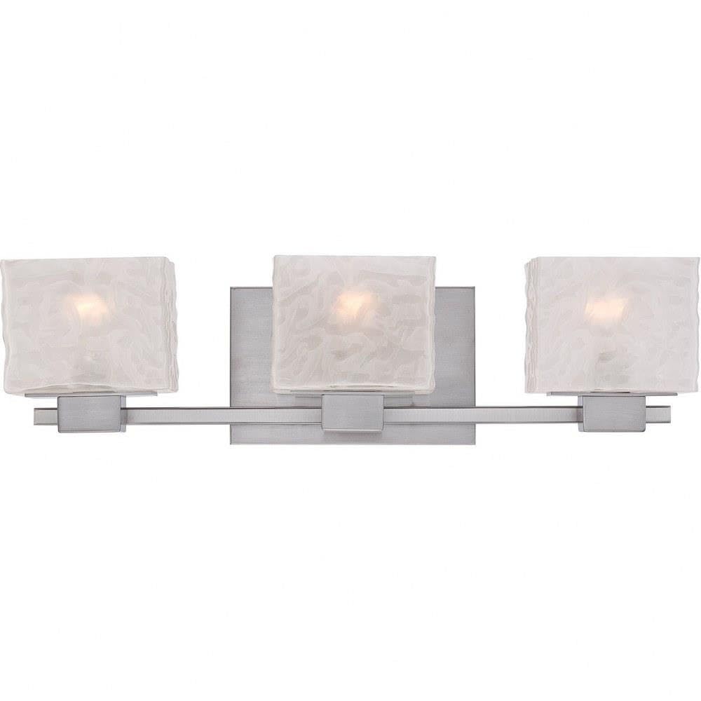 Modern 3-Light Bathroom Vanity Bar - Sleek Contemporary Design for Bathroom Lighting - Perfect for Home, Hotel, and Spa Decor (Model: 71-Bel-1663597)
