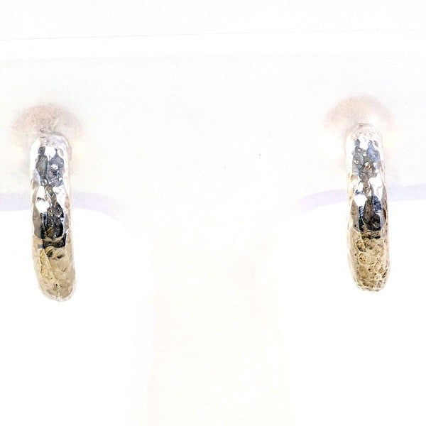 18K Yellow Gold & Silver Earrings for Women - Elegant Dangle Hoop Earrings for Everyday Wear & Special Occasions