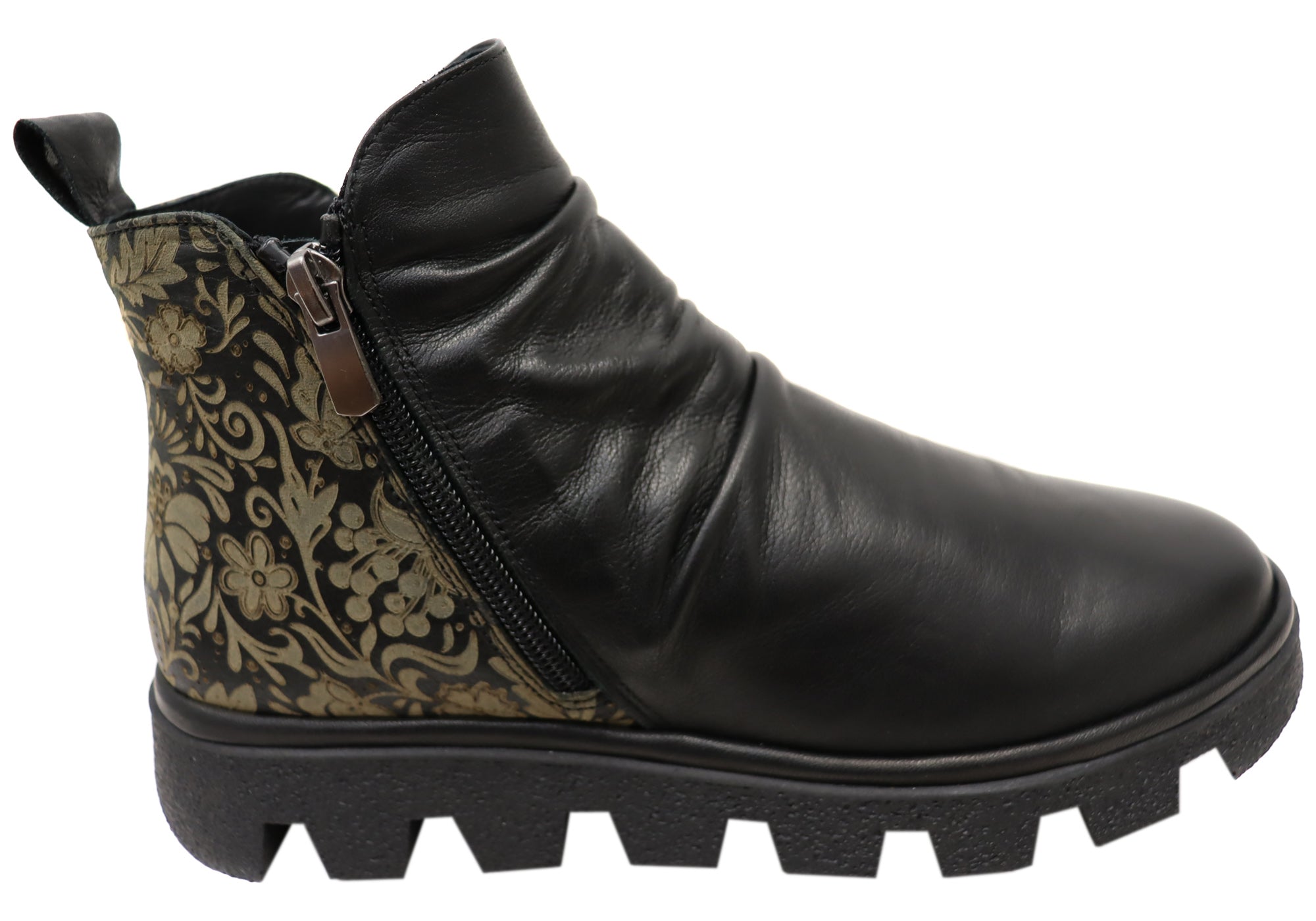 Orizonte Intrepid Women's Comfortable Leather Ankle Boots - European Style for Casual Wear, Office & Fall Fashion