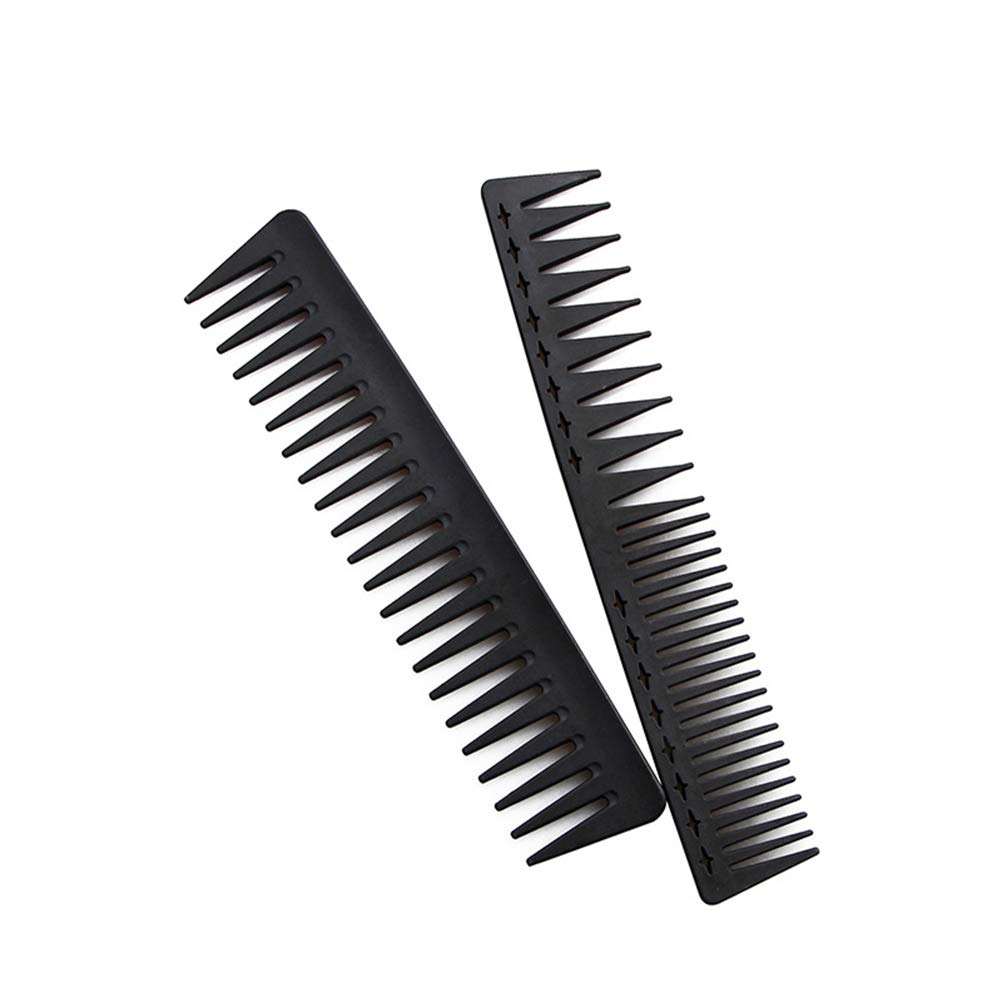 Vintage Hair Comb Set - 3pcs Wide Tooth Styling Comb for Men & Women | Professional Slick Back Hairdressing Comb | Perfect for Salon, Home Styling & Gifts