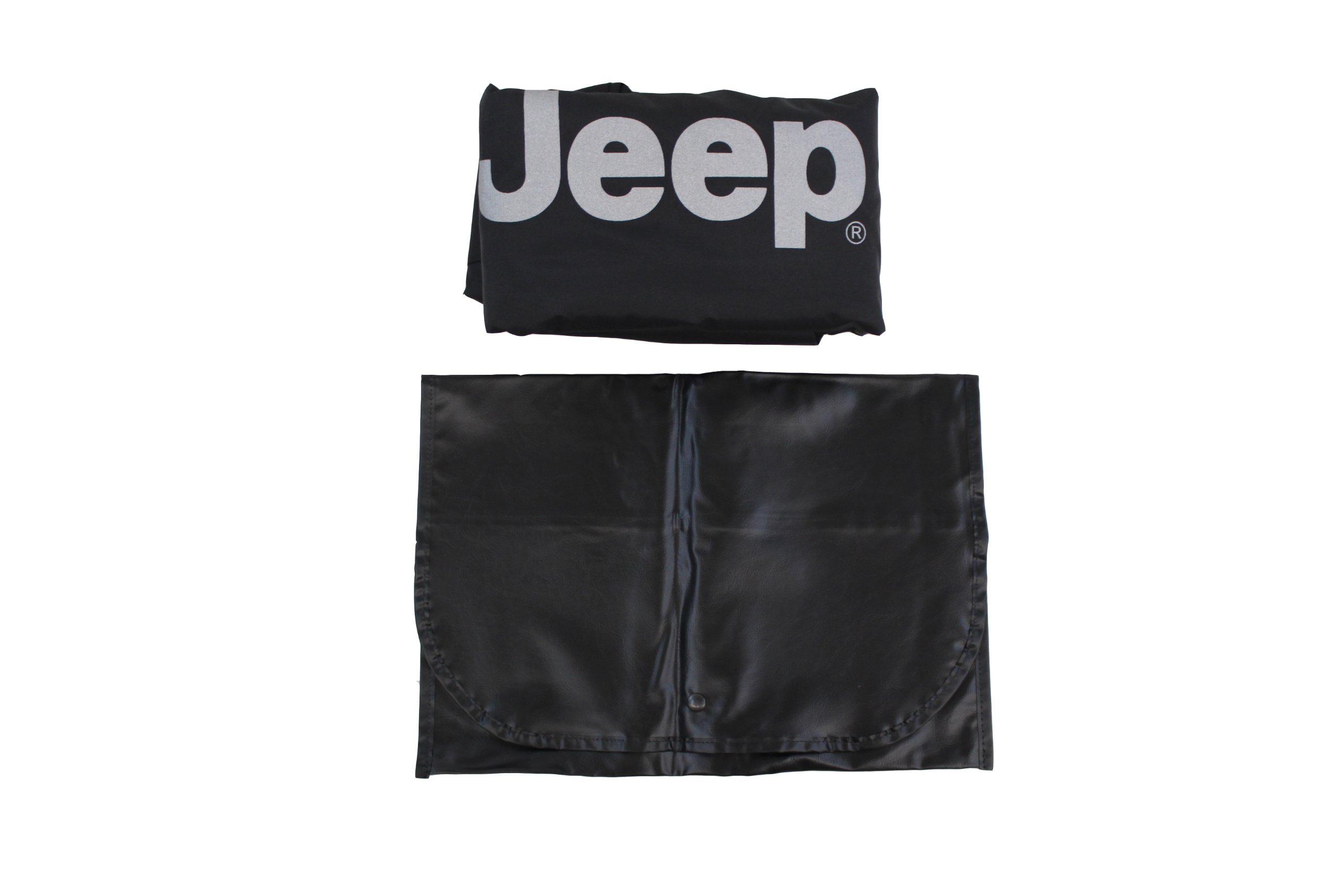 Genuine Jeep Accessories 82210323 Black Vehicle Cover - Waterproof All-Weather Protection for Wrangler, Cherokee & Grand Cherokee - Indoor/Outdoor Car Cover