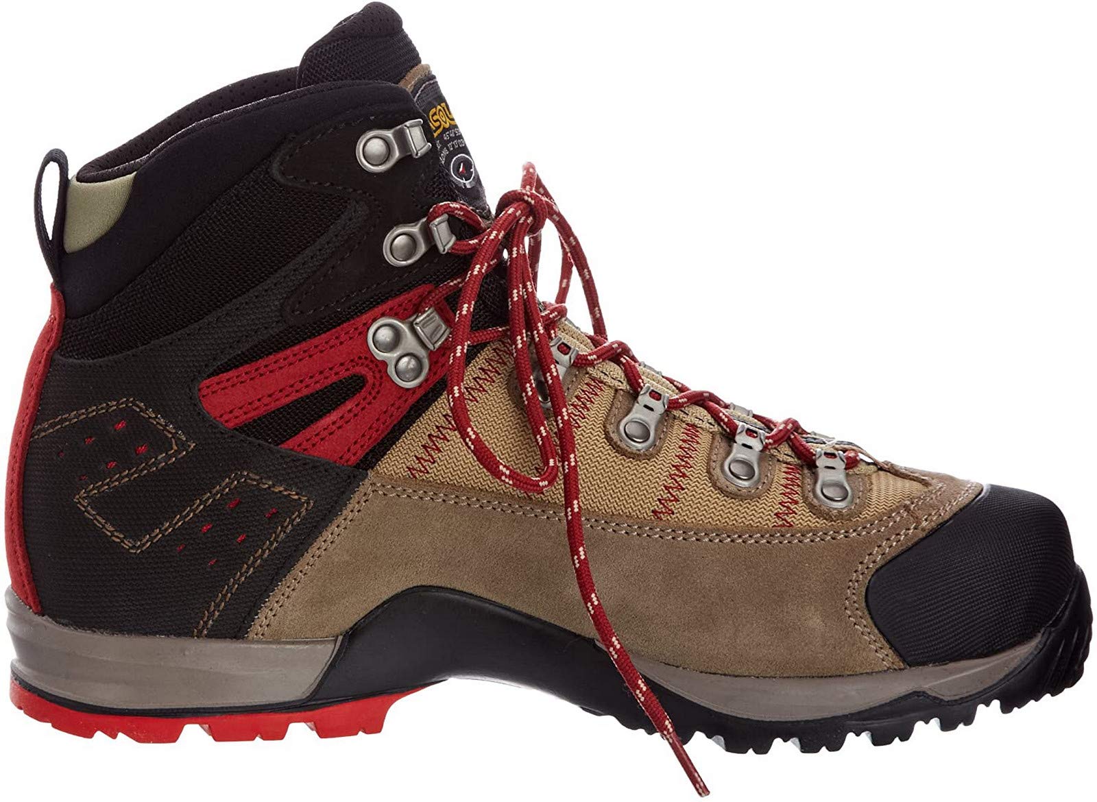 ASOLO Fugitive GTX Men's Waterproof Hiking Boots - Lightweight & Durable for Outdoor Trekking, Backpacking & Mountain Climbing Adventures