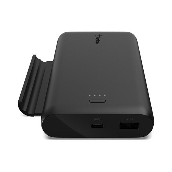 10000mAh Portable Power Bank with Phone Stand - Fast Charging External Battery for iPhone, Samsung, Google Pixel - Perfect for Travel, Camping, and Outdoor Adventures