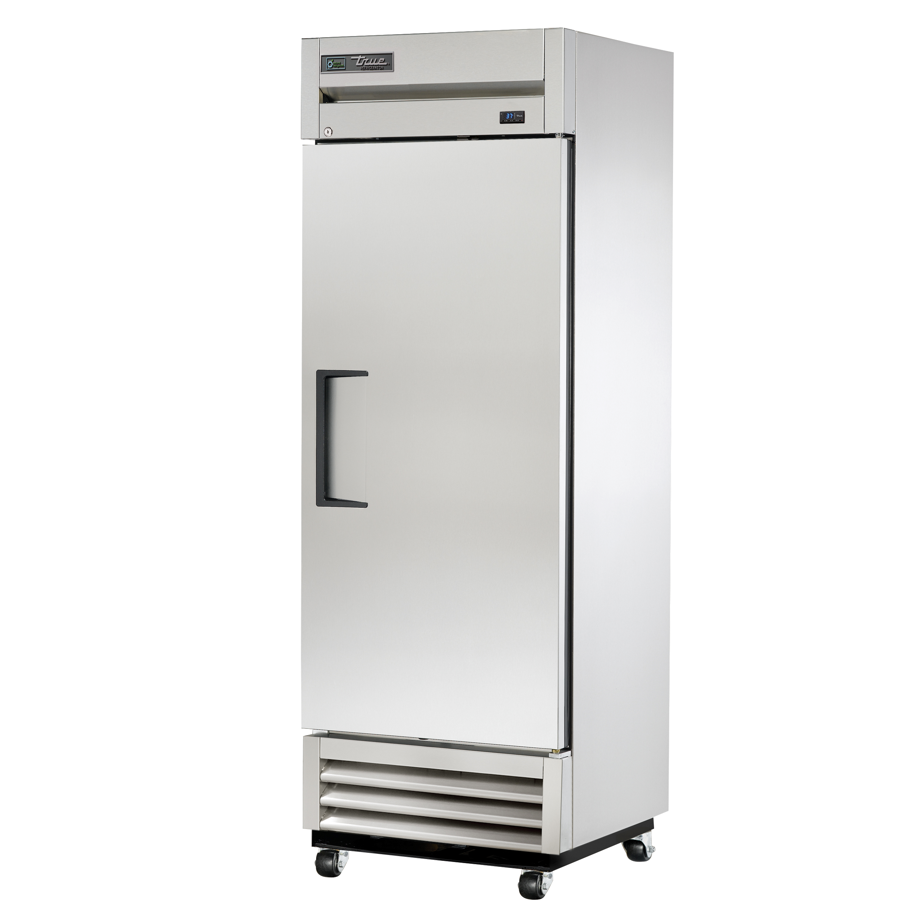 True T-19 HC 27 Commercial Reach-In Refrigerator with 1 Solid Left Hinge Door - Perfect for Restaurants, Cafes, and Food Service Businesses