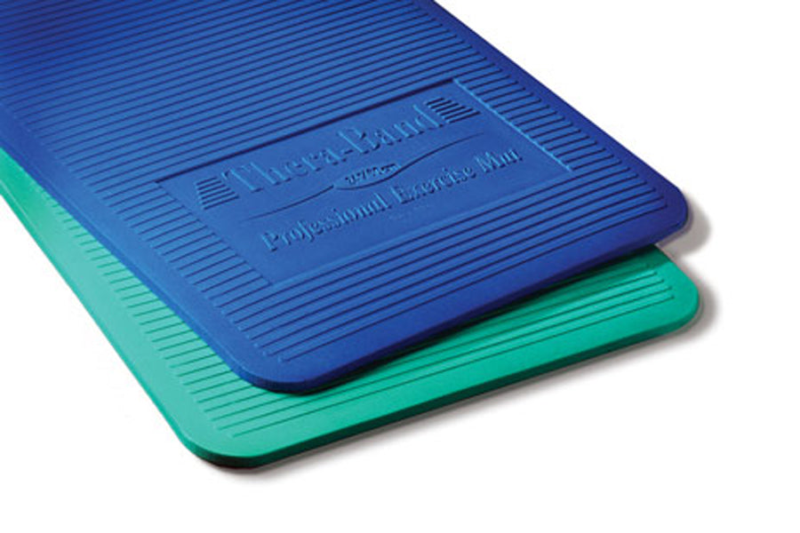 Premium TheraBand Exercise Mats for Yoga, Pilates & Home Workouts - Non-Slip, Durable Fitness Mat for Gym & Physical Therapy