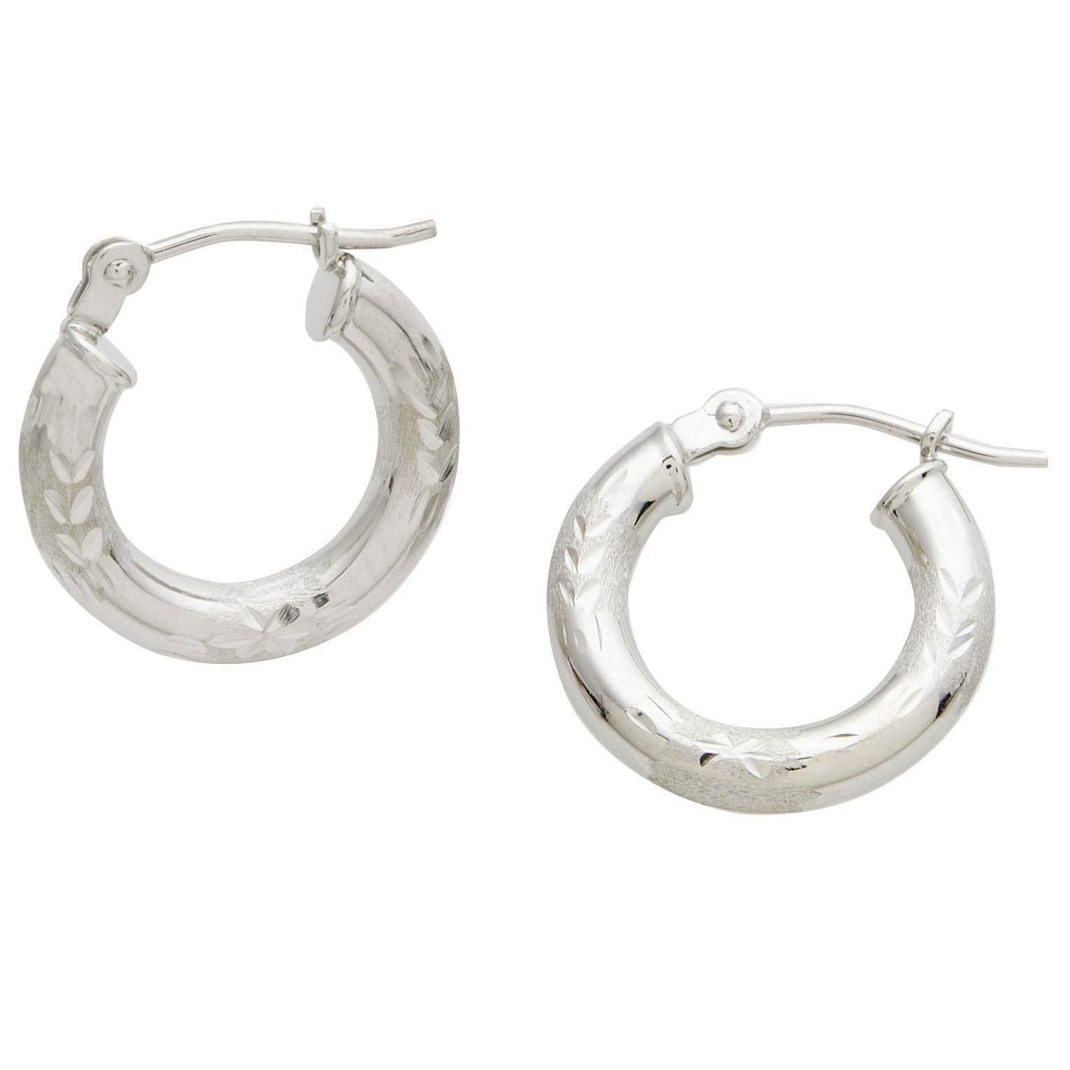 14K Gold Mini Hoop Earrings 15MM - Dainty Gold Hoops for Women, Everyday Wear, Gift for Her, Perfect for Work & Special Occasions