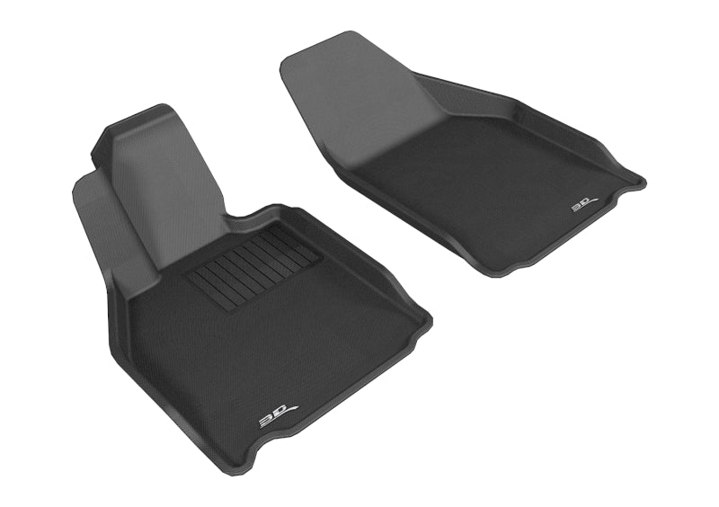 3D MAXpider Kagu Custom Fit Floor Mats for 2005-2012 Porsche 911 997 - 1st Row All-Weather Black Car Mats | Perfect for Daily Driving & Road Trips
