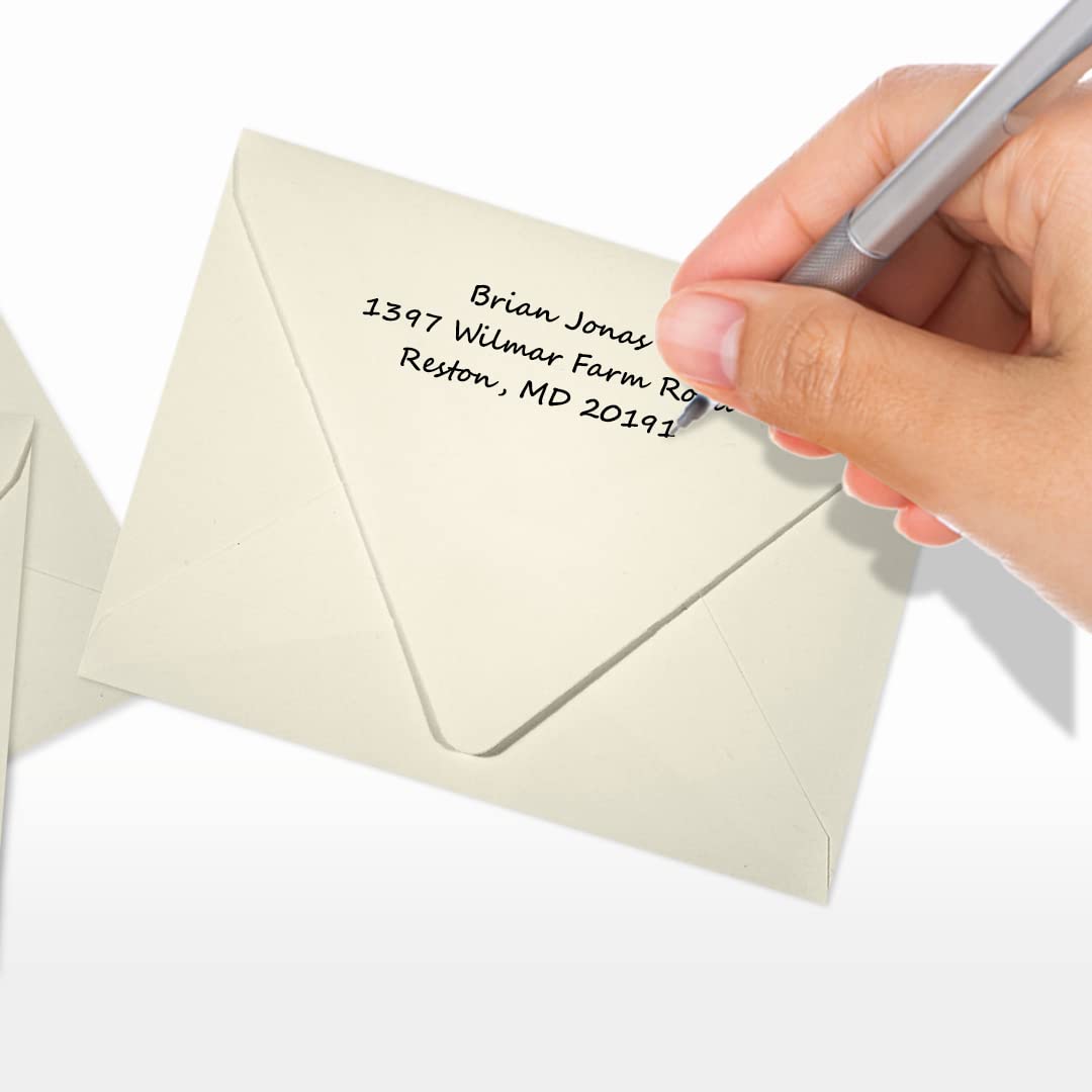 A2 Contour Flap Envelopes 4 3/8 x 5 3/4 Inches - 100% Recycled Natural Kraft Paper - Pack of 1000 - Perfect for Mailing, Invitations & Business Correspondence