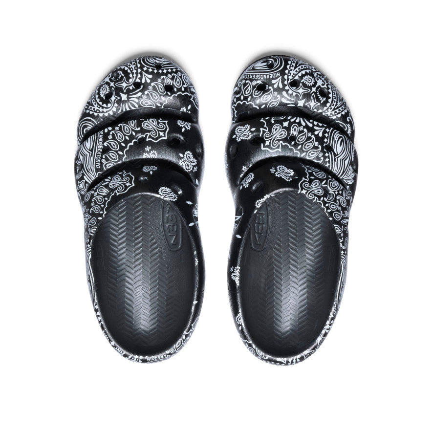 Men's Yogui Arts Clog x Hide and Seek | H&S Black Slip-On Shoes - Comfortable House Slippers for Indoor & Outdoor Wear