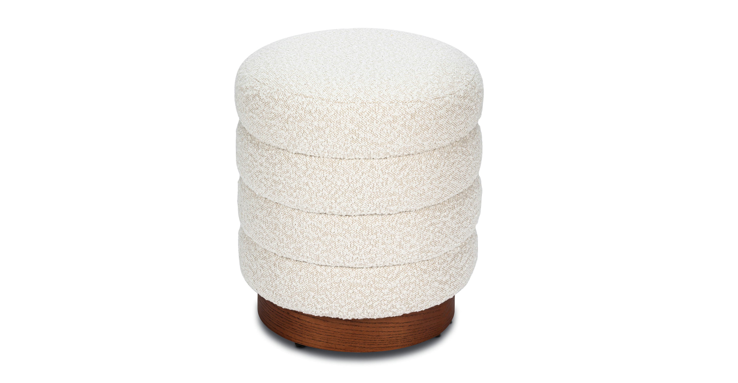 Paros Ottoman - Stylish and Versatile Footrest, Pouf, or Coffee Table for Living Room, Bedroom, or Office - Perfect for Home Decor and Extra Seating