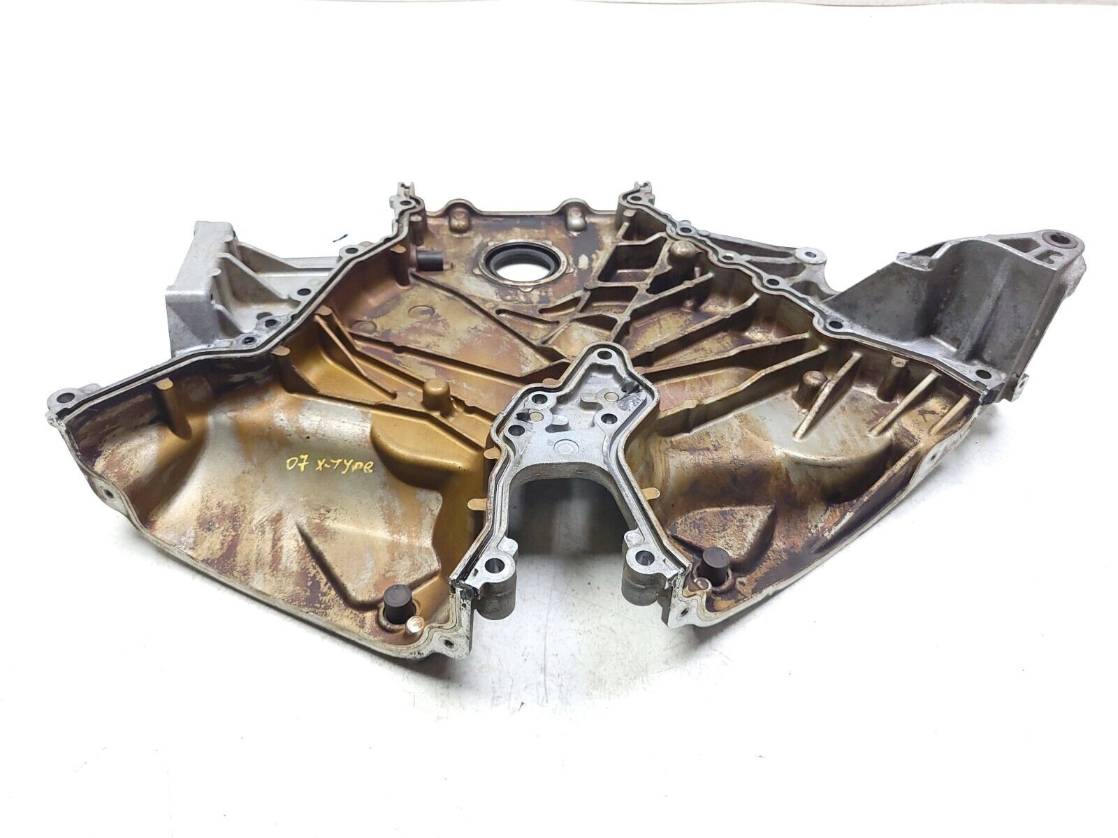02 08 Jaguar X-Type Engine Timing Cover OEM 86k Miles - Replacement Part for Jaguar X-Type 2002-2008 Models - Perfect for Engine Repair & Maintenance