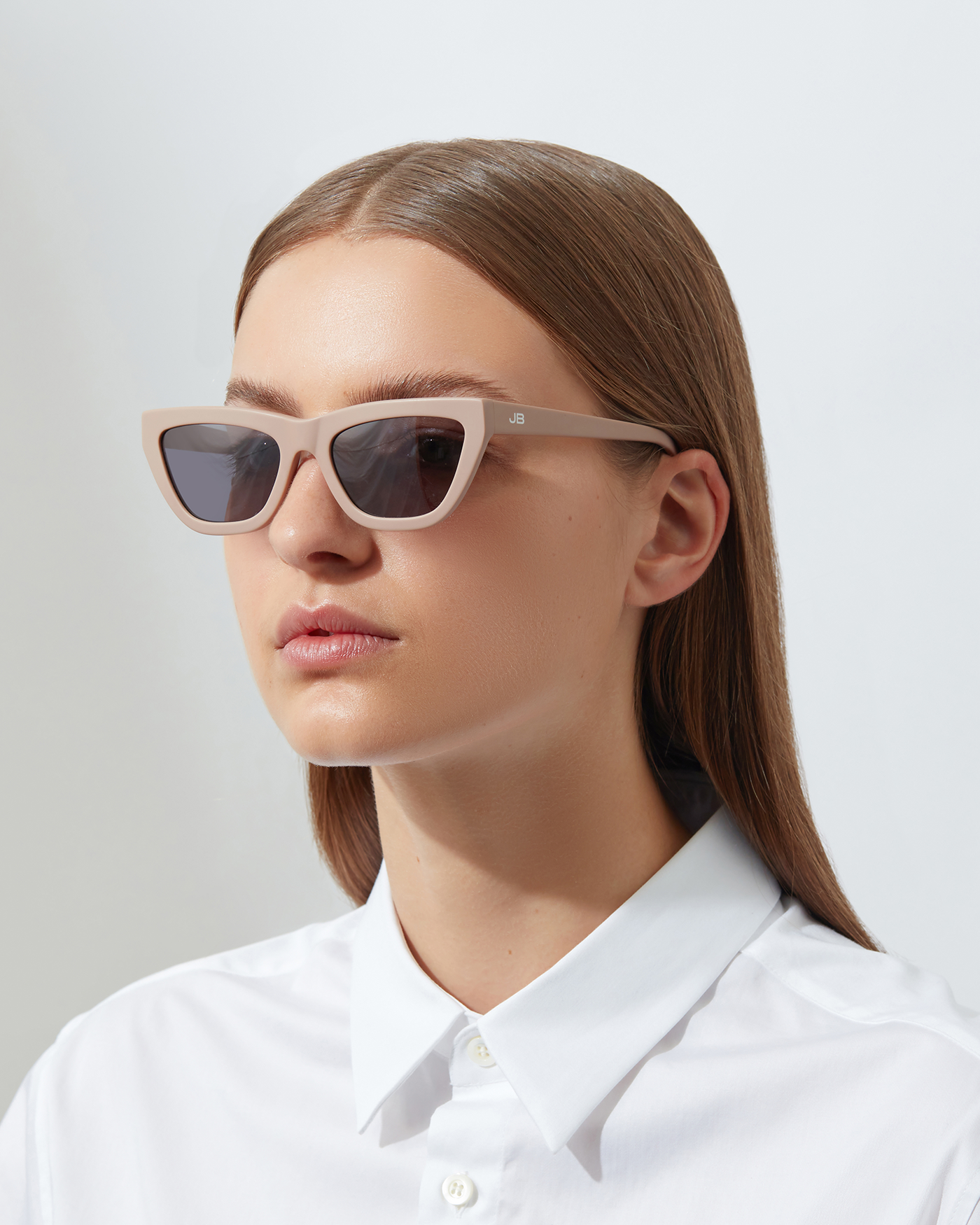 Cateye Matte Camel Sunglasses - Stylish UV Protection Shades for Women & Men - Perfect for Driving, Beach, and Outdoor Activities