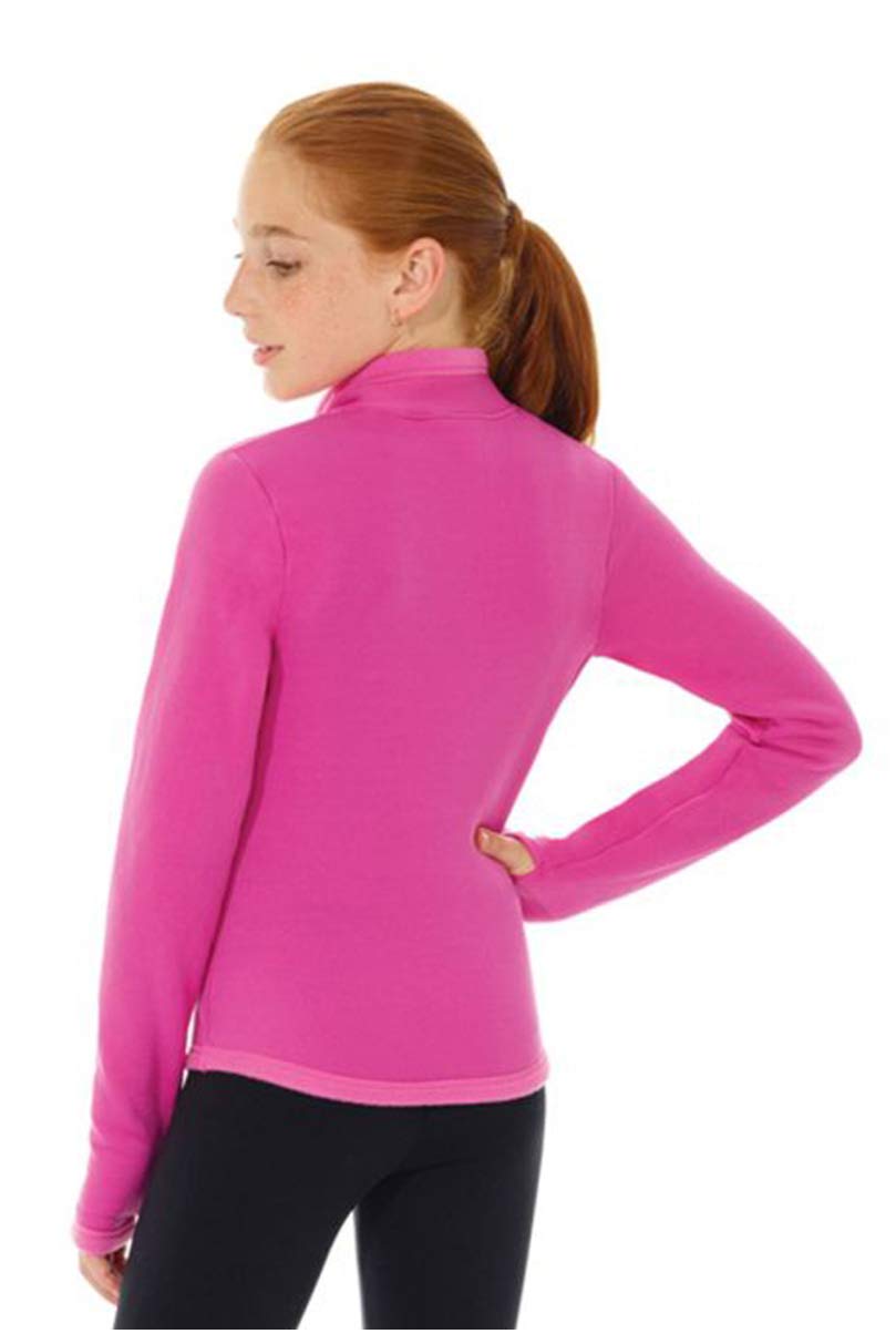 Girls & Ladies Figure Skating Jacket - Warm Polartec Fleece Ice Skating Coat for Women & Teens - Perfect for Ice Rink, Winter Sports & Outdoor Activities