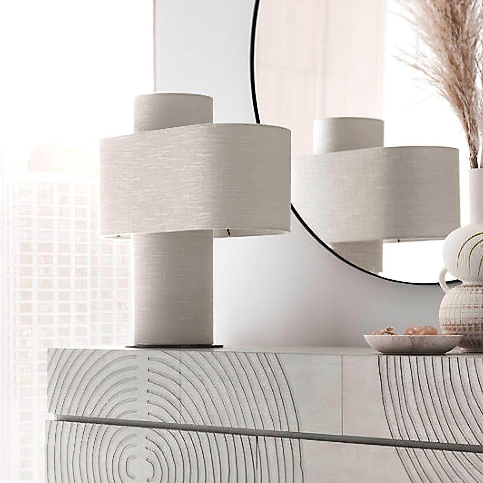 Heron Glowing Table Lamp - Modern LED Night Light for Bedroom, Living Room, and Office - Perfect for Reading, Relaxing, and Decor