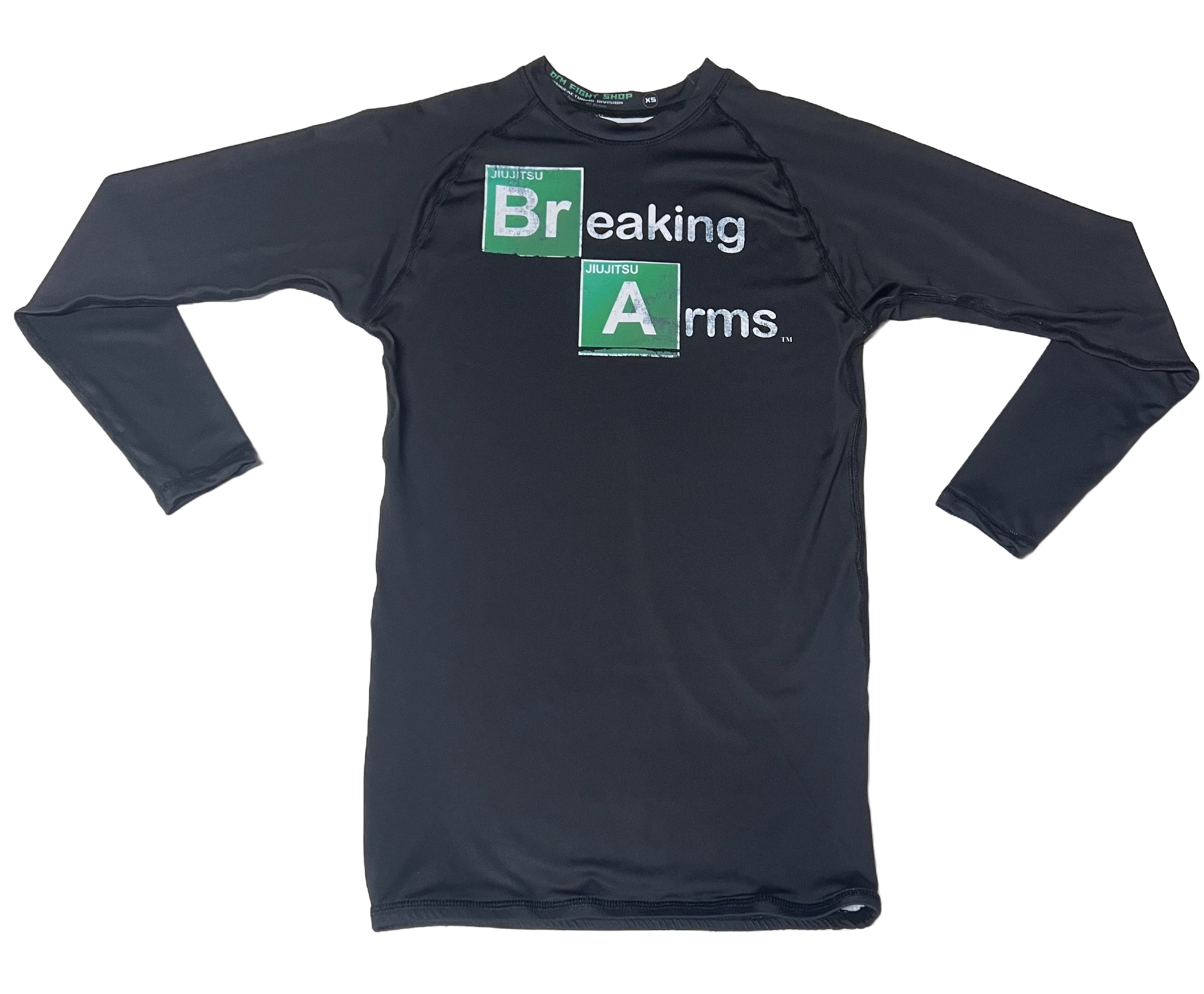 SBMT Breaking Arms Rashguard - Compression Sleeve for MMA, BJJ & Grappling - Moisture Wicking & UV Protection for Training & Competition