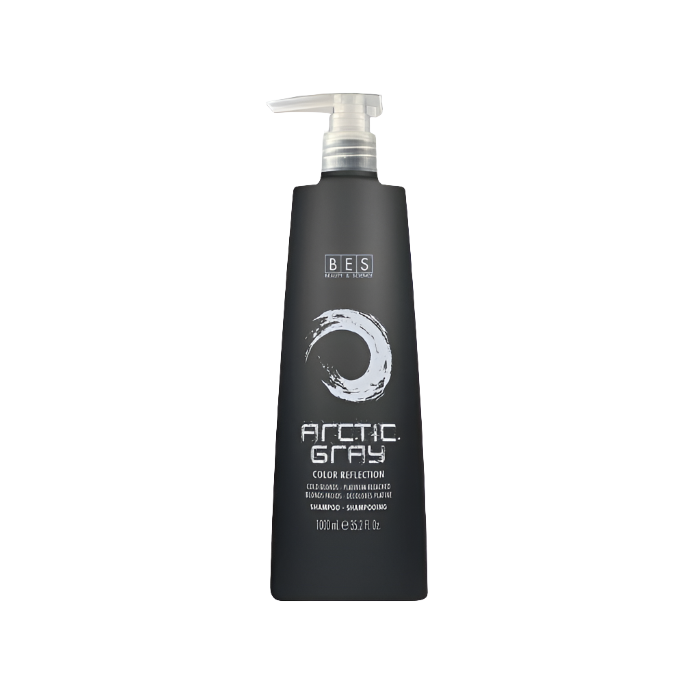Arctic Gray Color Reflection Shampoo - Silver & Gray Hair Enhancing Shampoo for Men & Women - Perfect for Salon-Quality Results at Home