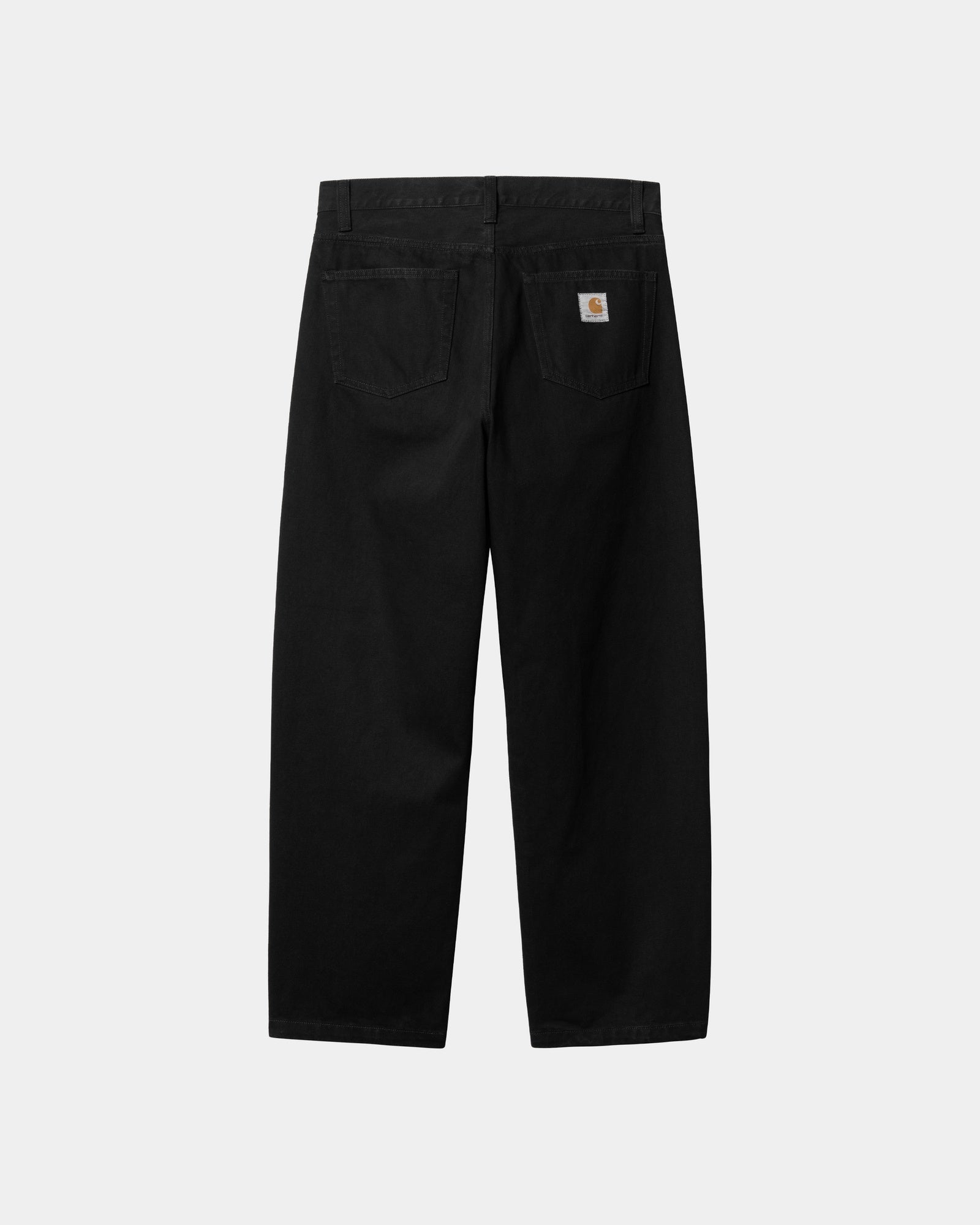 Landon Men's Black Rinsed Pants - Slim Fit Casual Trousers for Work, Office & Everyday Wear