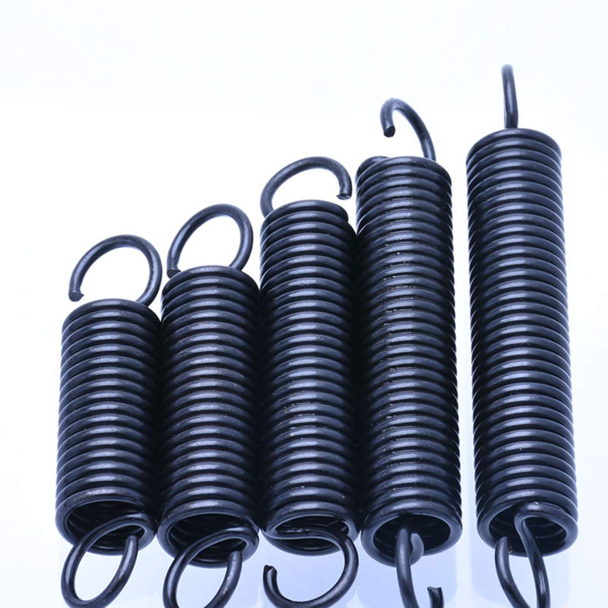 QueenBox® 1Pcs Stainless Steel Tension Spring with Hooks - 70mm Small Extension Spring for DIY Projects, Furniture Repair, and Industrial Applications