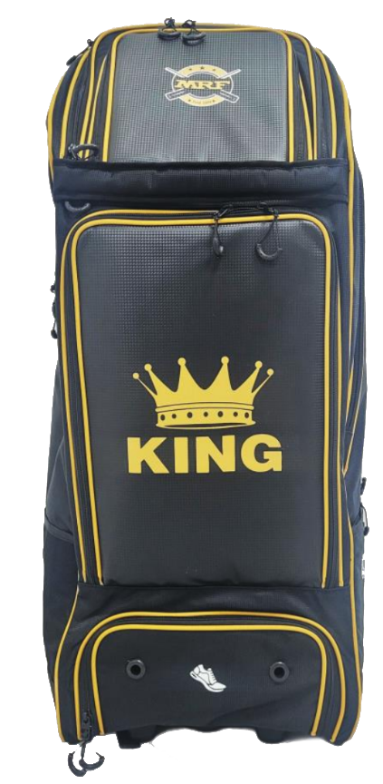 MRF Genius King Duffle Wheelie Bag - Large Rolling Duffel with Wheels for Travel, Gym & Sports - Perfect for Airplane Carry-On, Business Trips & Weekend Getaways