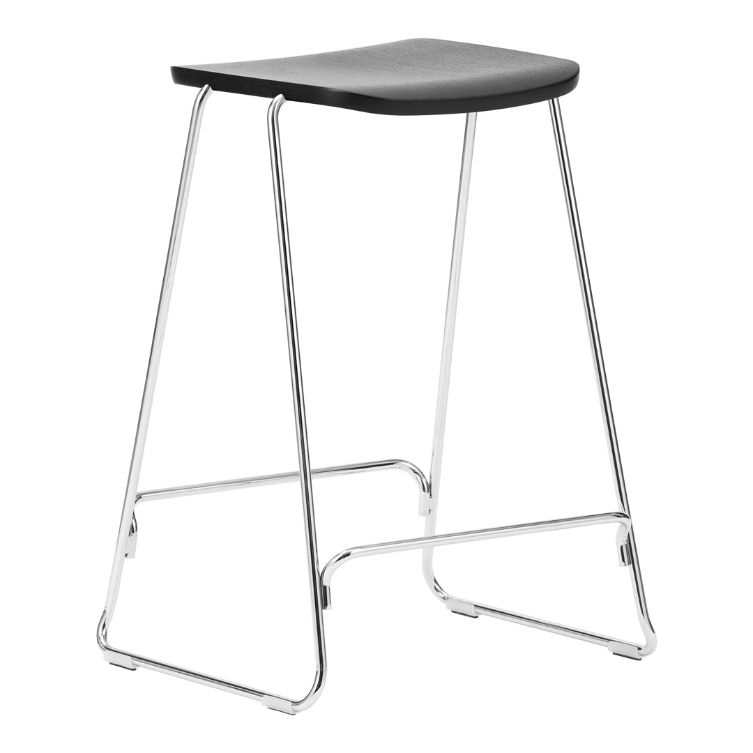 Modern Kitchen Counter Stools - Adjustable Height Bar Stools with Back Support for Home, Cafe & Restaurant Use