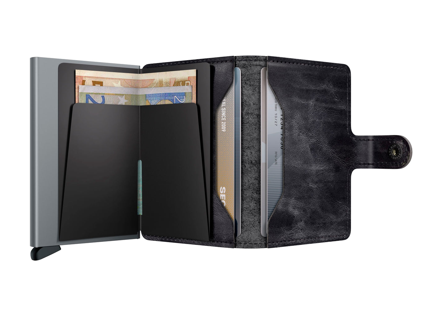 SECRID Miniwallet Dutch Martin - RFID Blocking Slim Wallet for Men & Women | Compact & Secure Card Holder for Travel, Business & Everyday Use