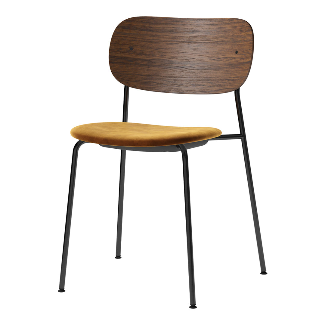Stackable Upholstered Dining Chairs - Modern Comfort for Home, Office & Restaurant Use