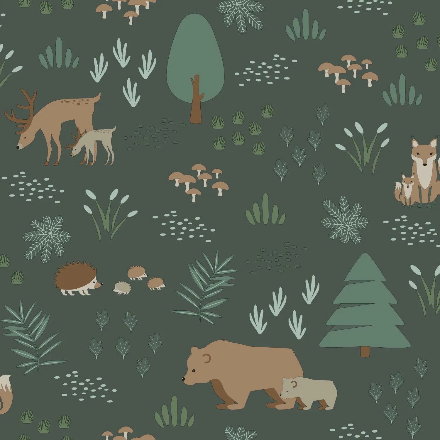 Forest Friends Enchanted Glade - Magical Woodland Animal Figurines for Kids Room Decor & Fairy Garden Accessories | Perfect for Nursery, Birthday Gifts & Imaginative Play