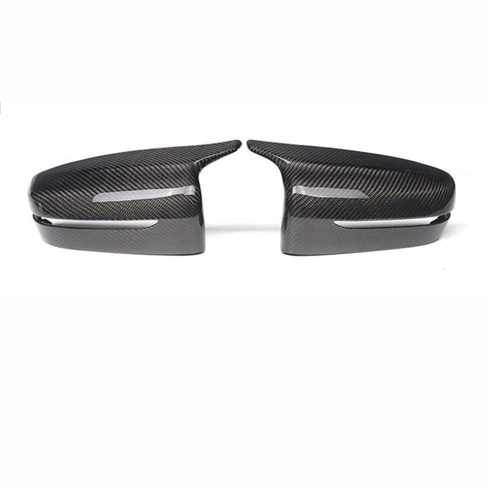 Carbon Fiber Mirror Cover for BMW 5 Series & 7 Series (G30 G38 G11 G12 2017+) - Right Side ABS Replacement - Enhances Style & Protection for Daily Driving & Car Shows