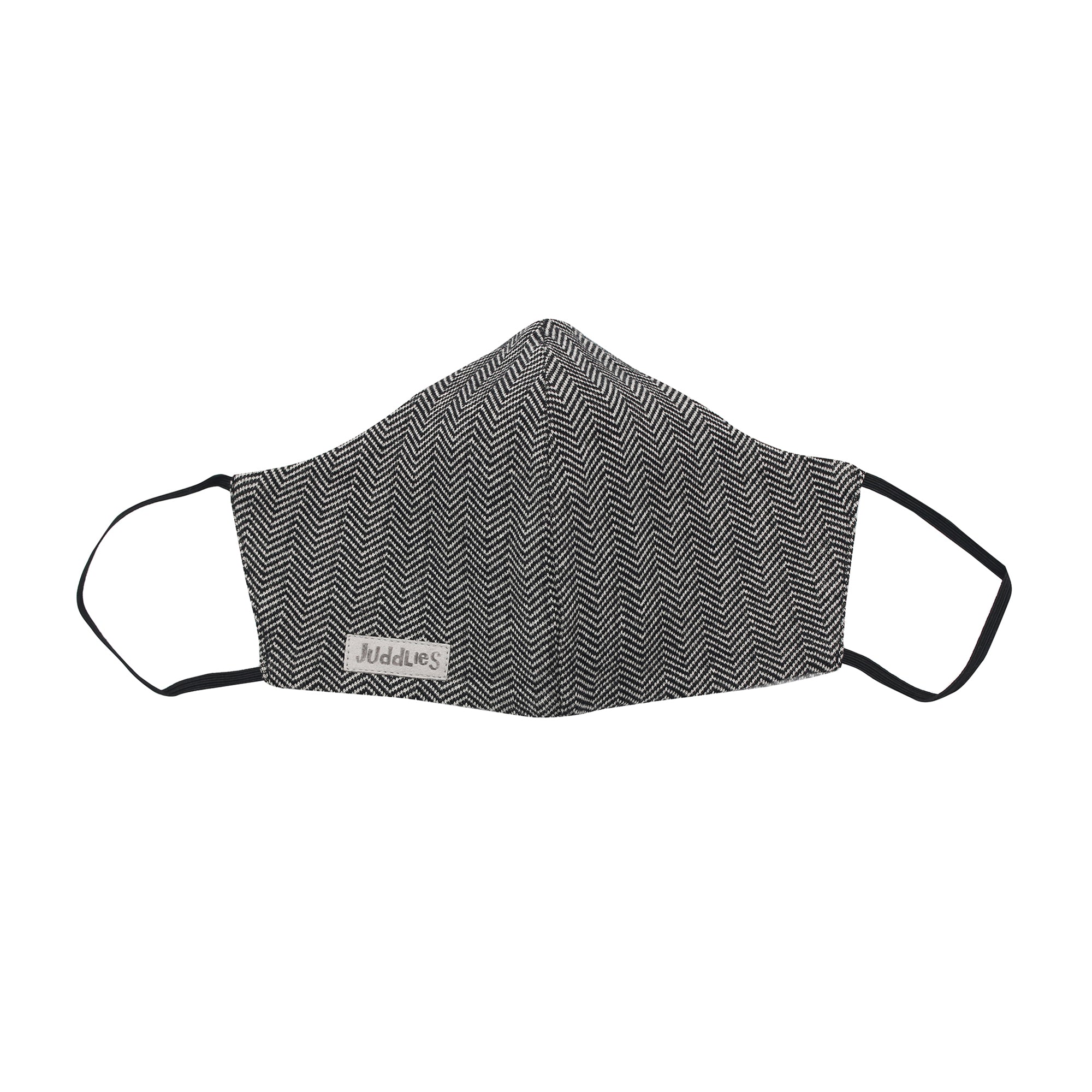 Juddlies Organic Cotton Reusable Face Masks - Breathable & Washable for Daily Use, Travel, and Outdoor Activities