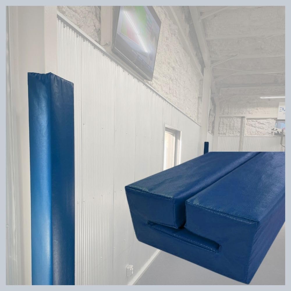 6 FT Tall I-Beam Flange Pad with 2” Thick Foam - Indoor/Outdoor Weatherproof & UV-Resistant for Construction Safety and Equipment Protection