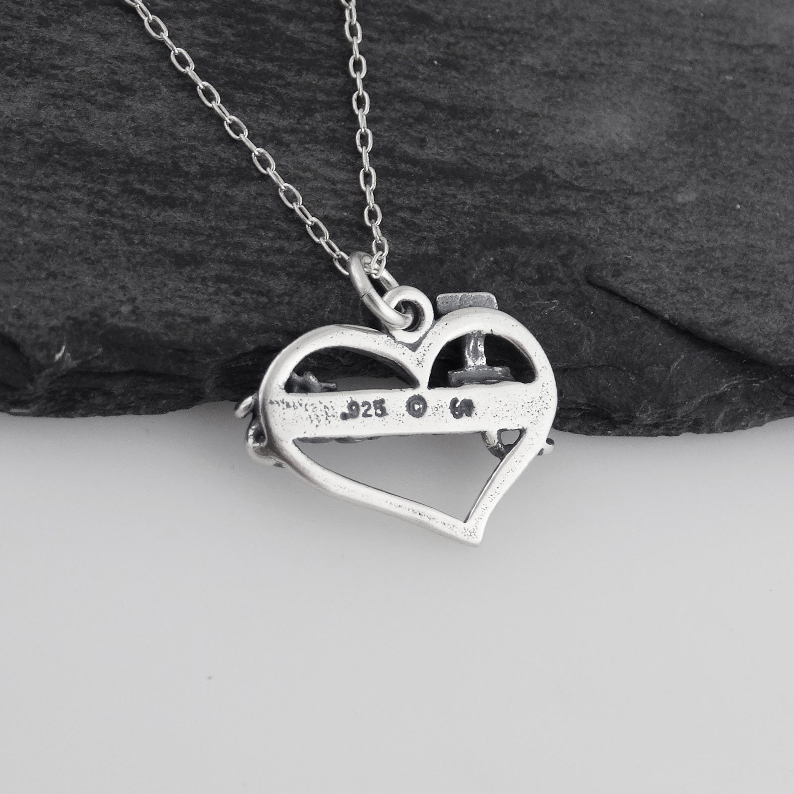FashionJunkie4Life Sterling Silver I Love Hobby Charm Necklace - Elegant Jewelry Gift for Hobby Enthusiasts | Perfect for Birthdays, Anniversaries & Everyday Wear