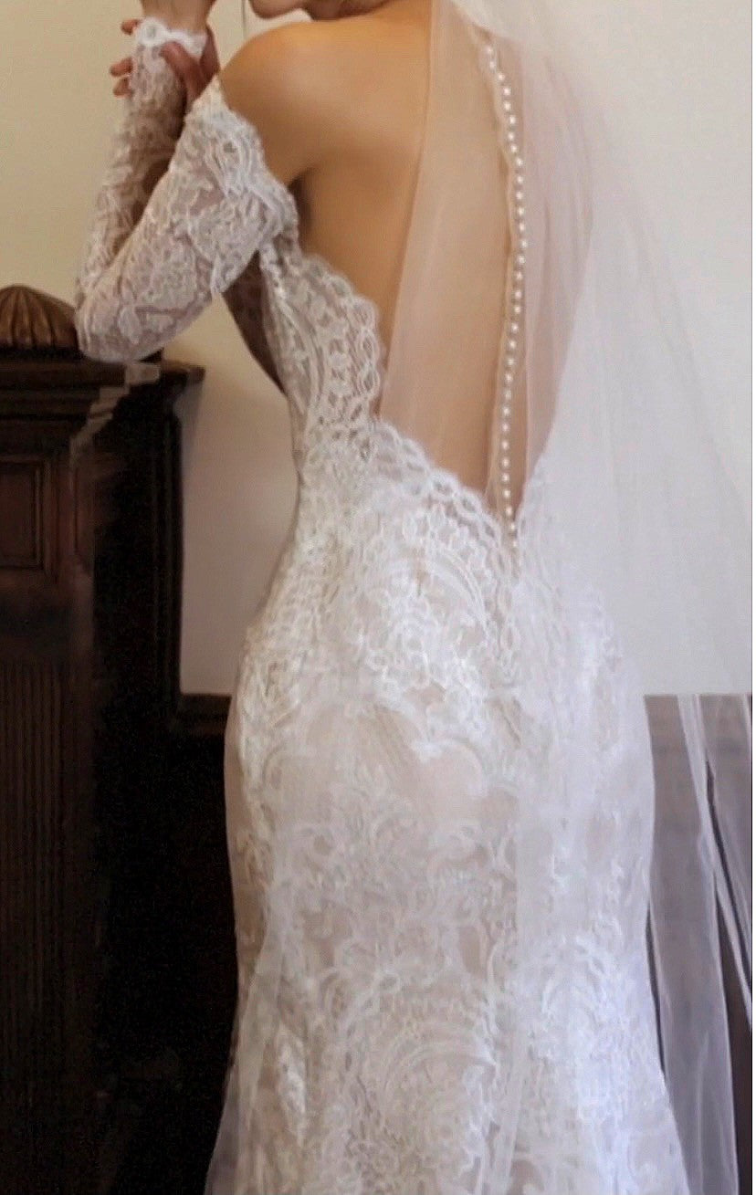 Watters Ula Gown - Elegant Formal Wedding Dress for Brides | Perfect for Evening Galas, Prom & Special Occasions