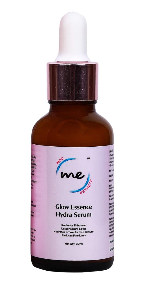 MOD ESTHETE ME GLOW ESSENCE HYDRA SERUM | 0.5% Retinol Serum for Face | Brightening & Hydrating Facial Serum | Anti-Aging & Skin Glow Treatment | Perfect for Night Routine & Dry Skin Care