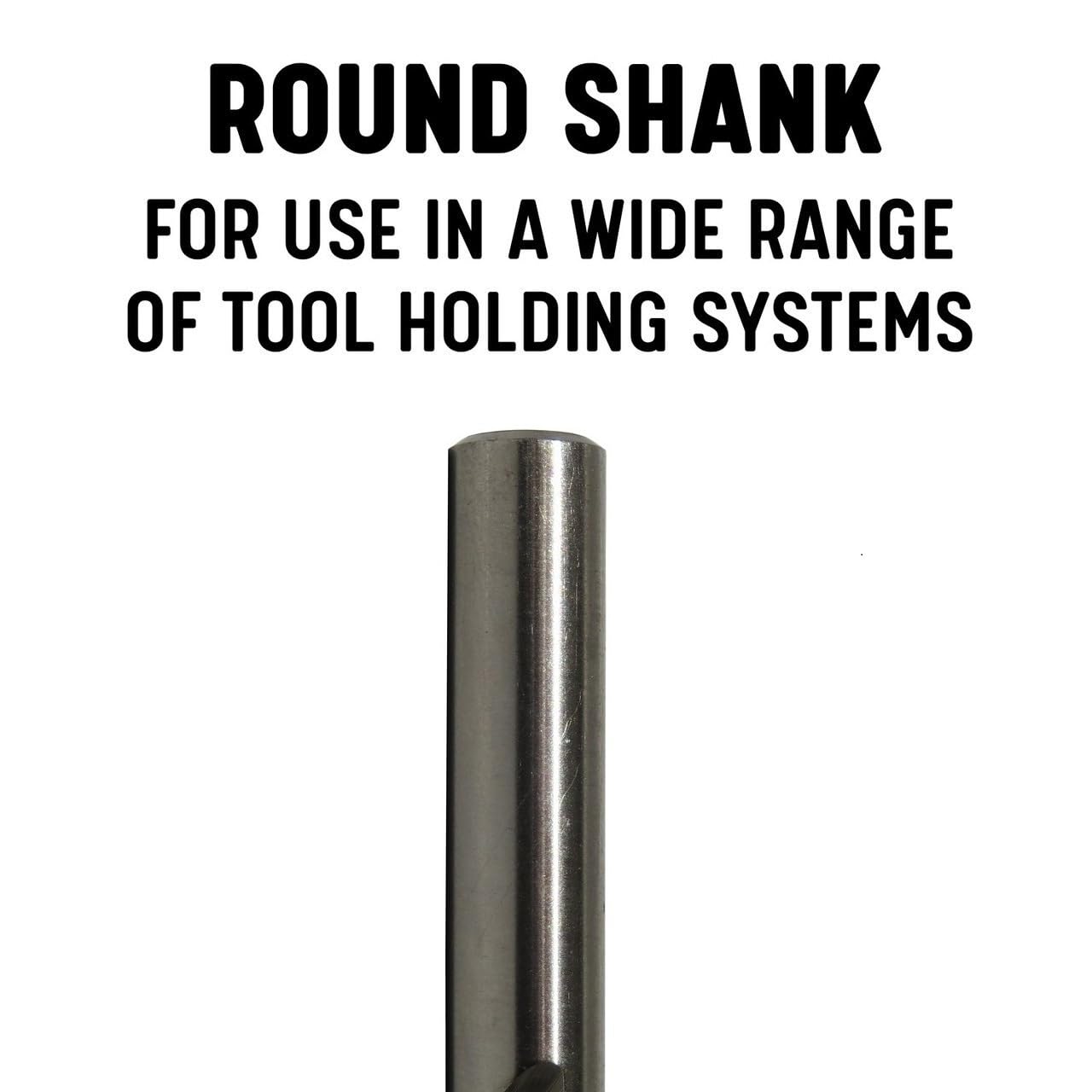 High Speed Steel Drill Bit Set - 12 Pack for Metal & Woodworking
