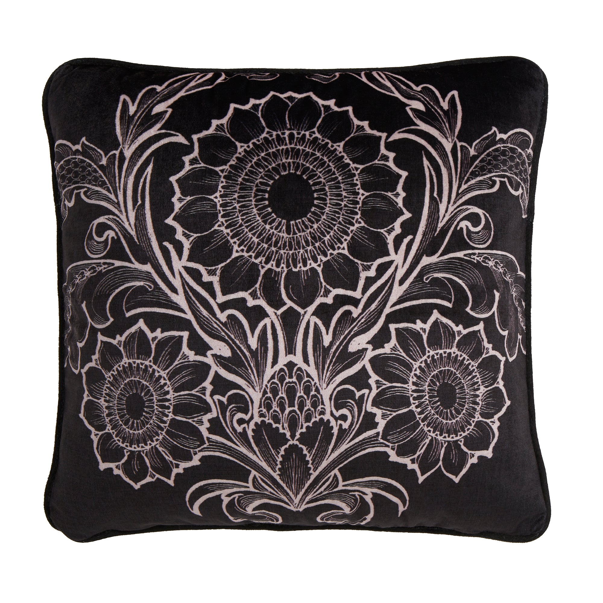 Laurence Llewelyn Bowen Romilly Natural Decorative Throw Pillow Cushion - Perfect for Sofa, Bed, Living Room & Home Decor