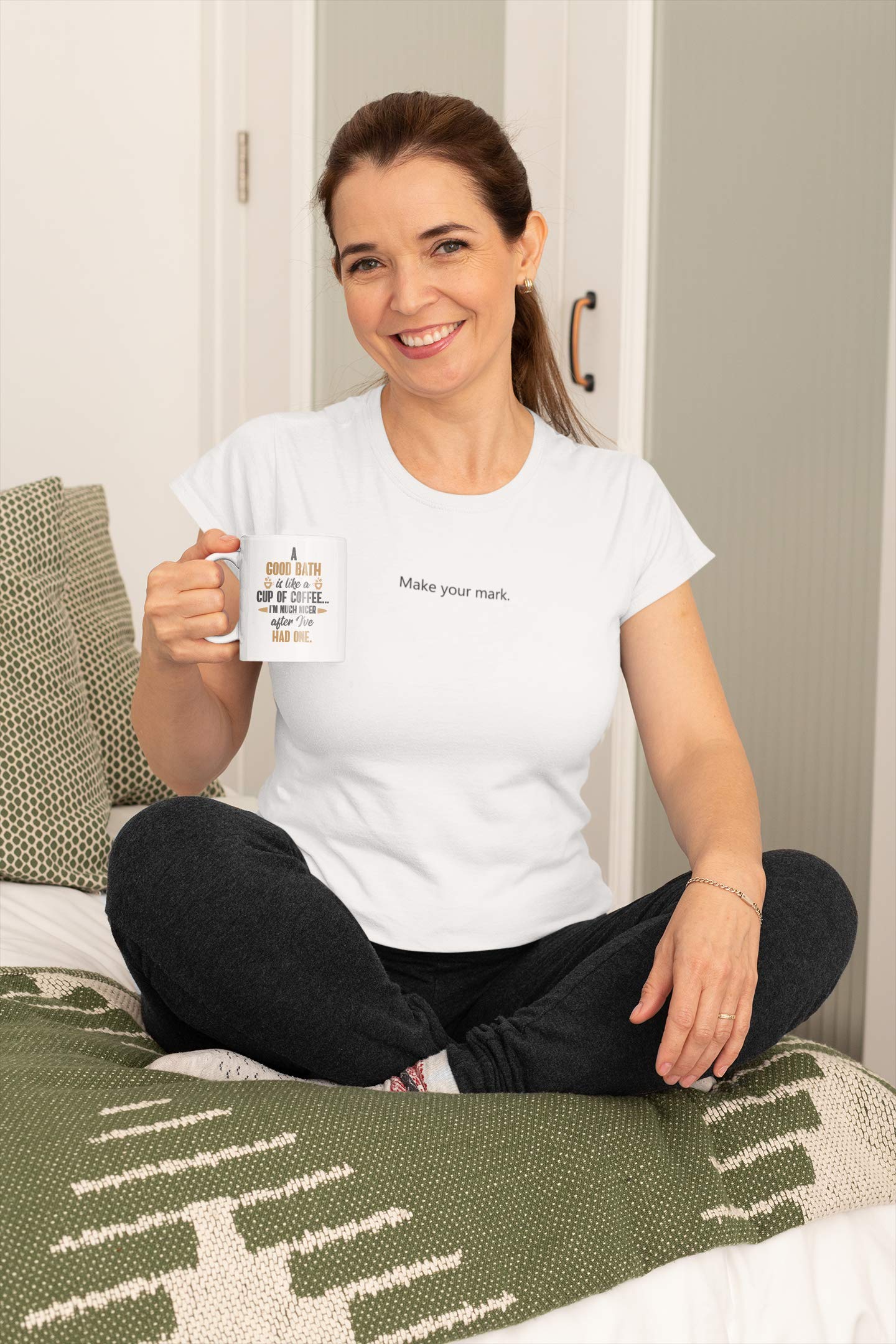Premium 11oz Coffee & Tea Mug - Perfect for Coffee Lovers & Tea Enthusiasts - Ideal for Home, Office & Gifts - Dishwasher Safe Ceramic Cup
