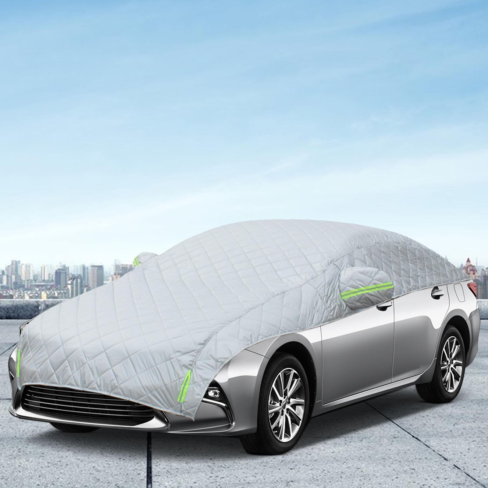 Premium Car Hail Protector Blanket - Anti-Hail, Dustproof & Snowproof Cover for Sedans, SUVs & Most Vehicles - Perfect for Storm Protection & Winter Weather