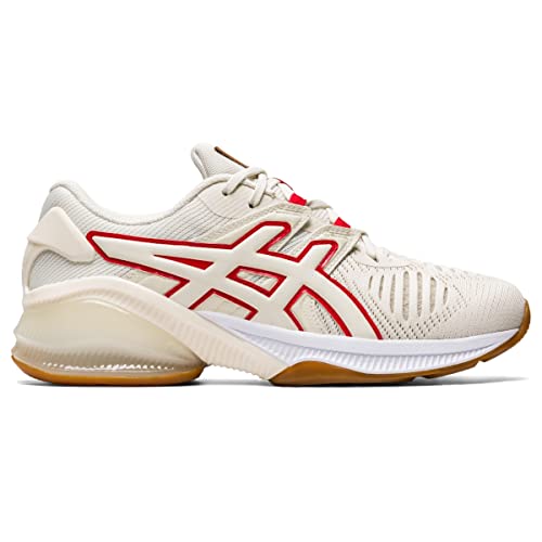Beige/Red