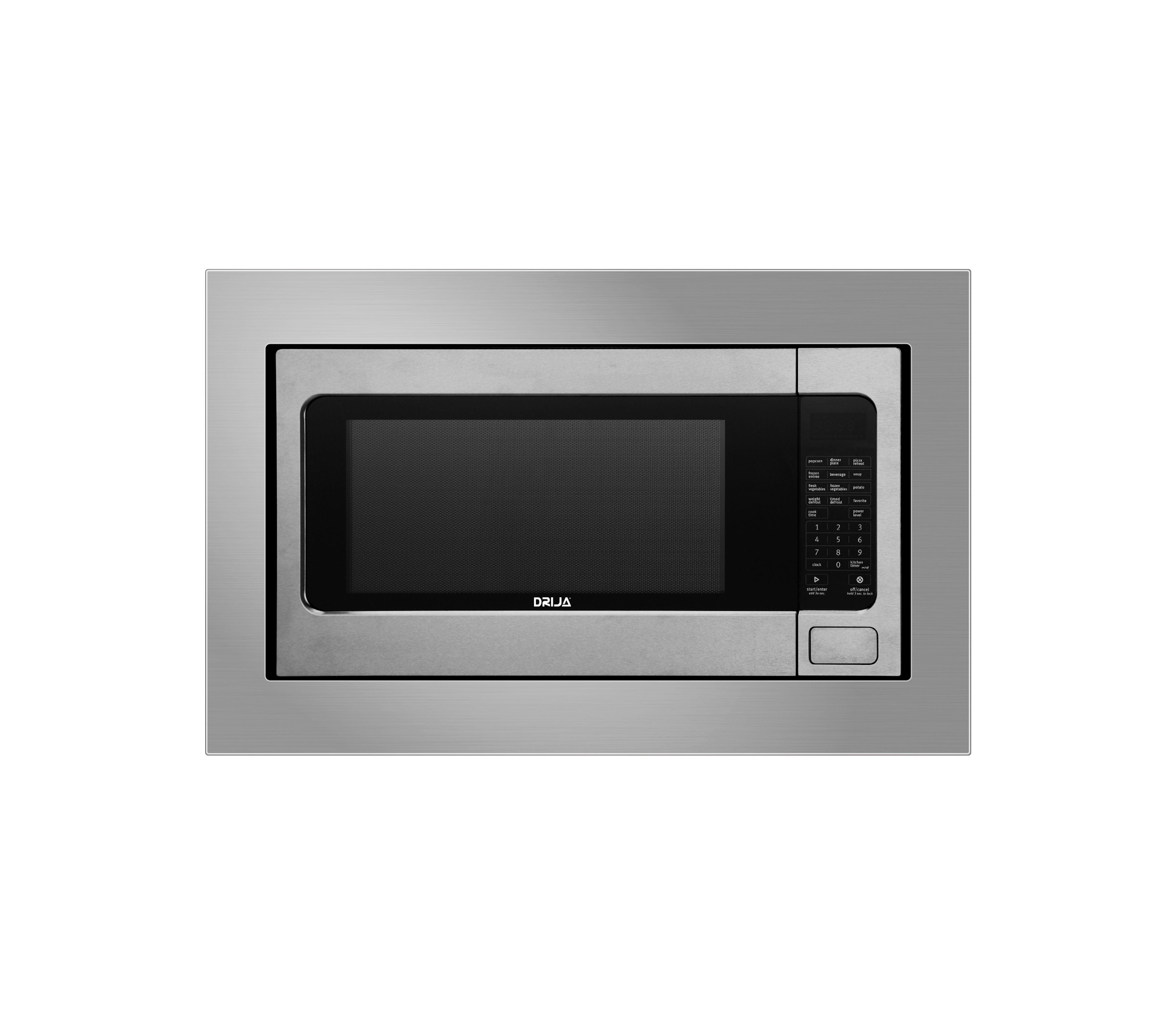Built-in Microwave Oven Palermo 62L Stainless Steel - Perfect for Modern Kitchens, Small Apartments & Efficient Cooking