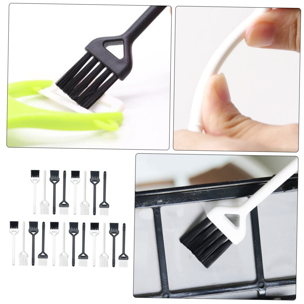 20pcs Electric Razor Cleaning Brush Set - Multipurpose Mini Keyboard & Computer Brush, Electric Shavers & Trimmer Mustache Cleaner - Perfect for Grooming, Electronics & Home Cleaning