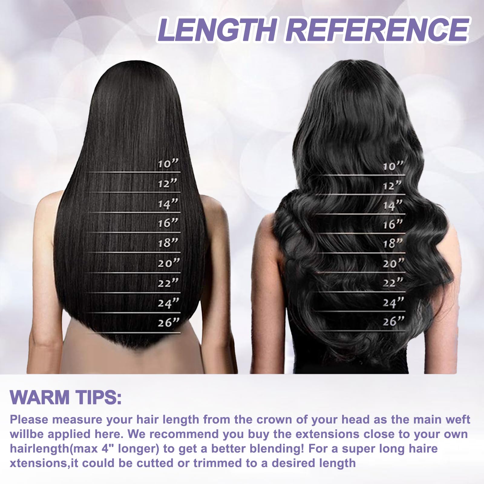 Real Human Hair Extensions with Invisible Wire – Adjustable Size, Transparent Wire & Secure Clips – 20Inch Straight Hairpiece for Women (90g, Natural Black) – Perfect for Weddings, Parties & Daily Styling