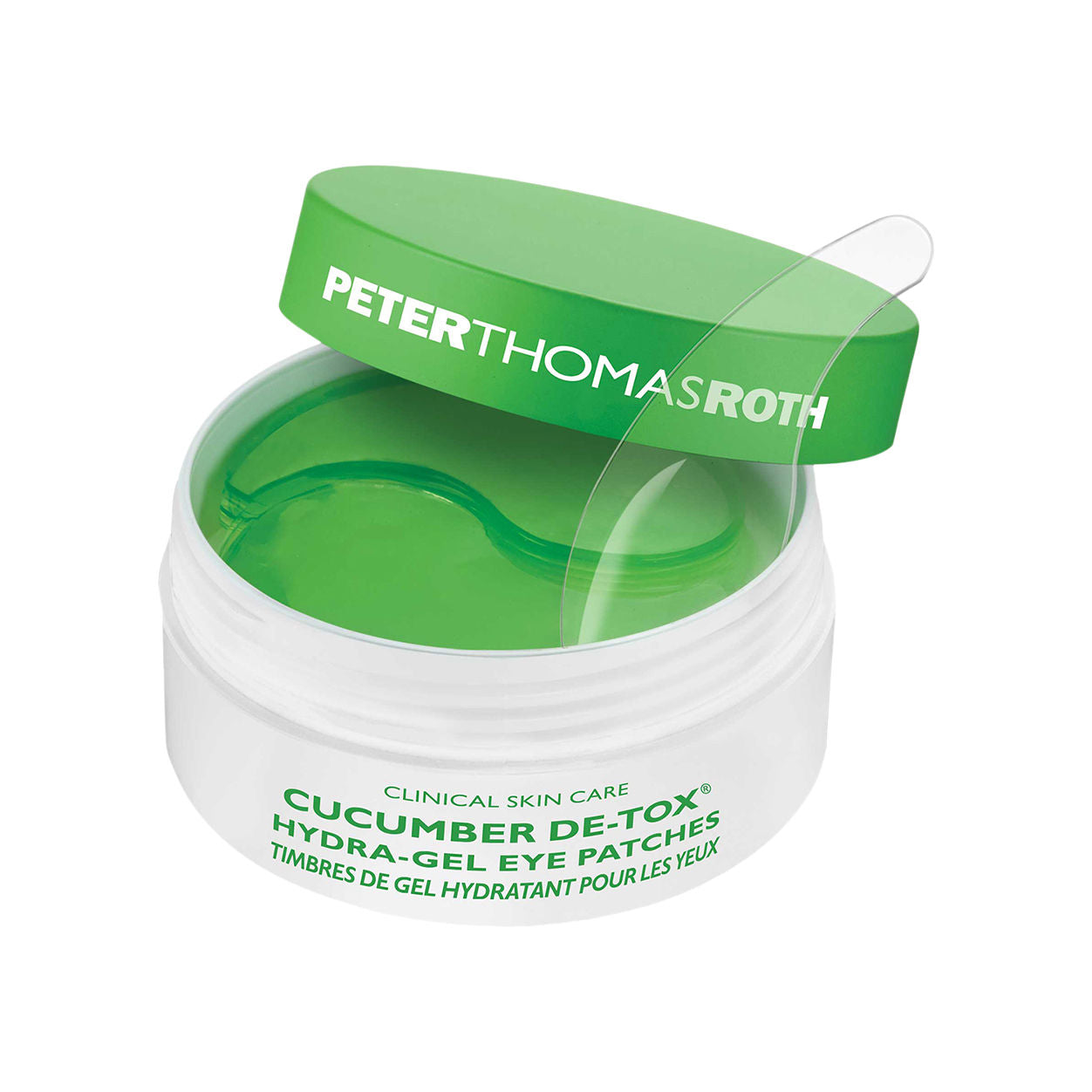 Cucumber Detox Hydrating Gel Eye Patches - Reduce Puffiness & Dark Circles for Bright, Refreshed Eyes - Perfect for Morning Routine & Travel Skincare