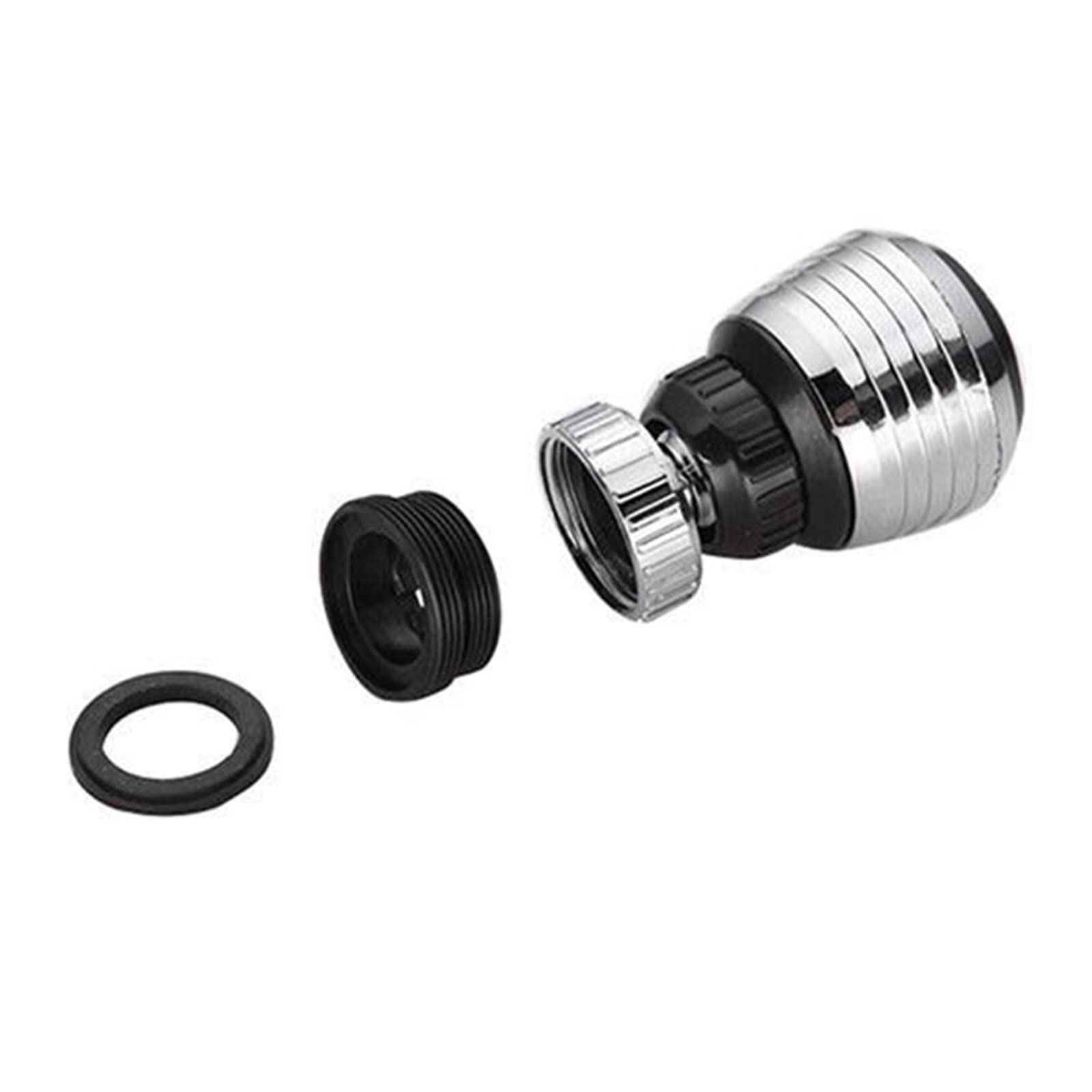 JMUNG 360 Degree Swivel Kitchen Faucet Spray Nozzle - Adjustable Water Saving Bathroom Sink & Shower Head - Durable Kitchen Faucet Accessories (1 Pack) - Perfect for Washing Dishes, Cleaning Sinks & Water Conservation