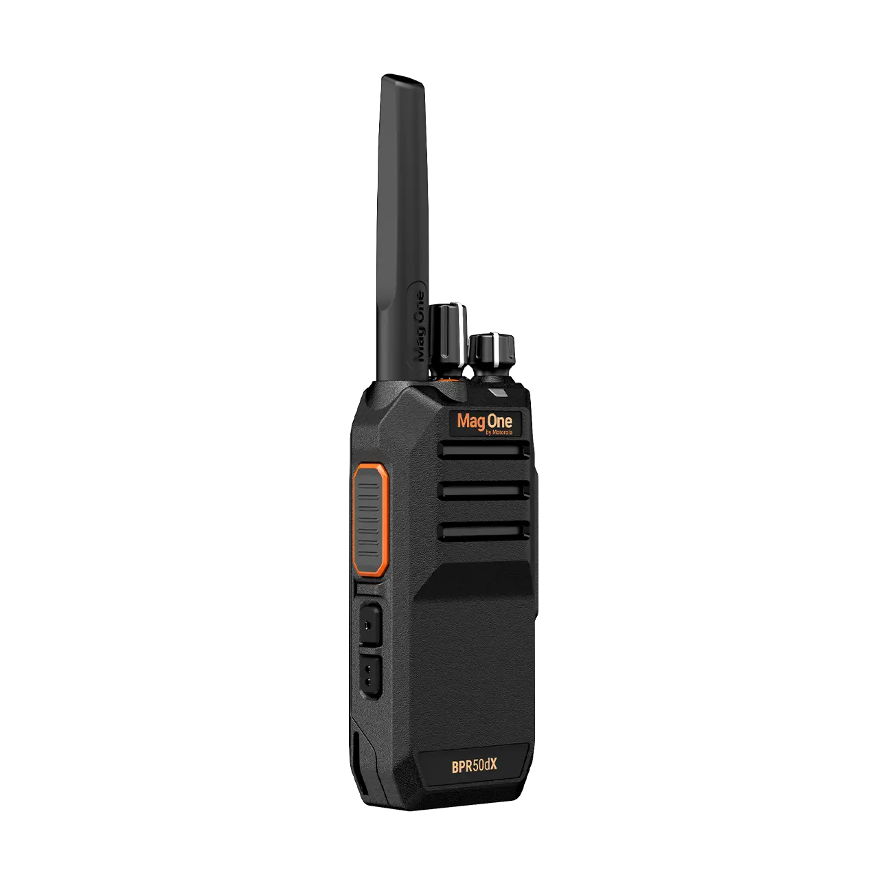 Motorola BPR50dx 6 Pack Two-Way Radio Bundle with Headsets - Perfect for Construction, Warehouse & Outdoor Activities