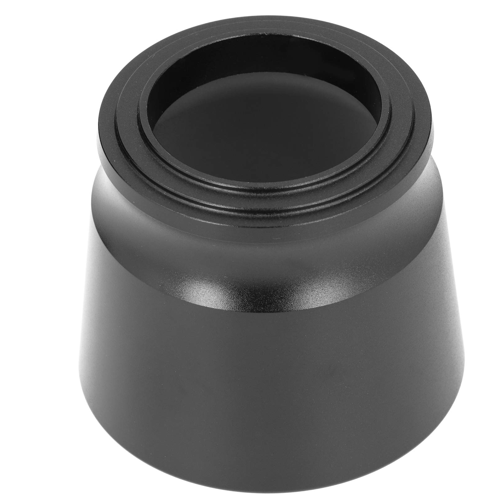 58mm Coffee Dosing Ring - Corrosion-Resistant Brewing Bowl for Espresso & Milk Tea Shops (Black) | Perfect for Baristas & Home Coffee Enthusiasts
