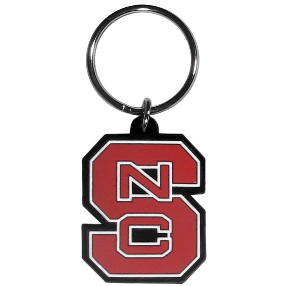 Siskiyou Sports NCAA Team Logo Flexible Keychain - Durable & Lightweight Key Ring for College Fans, Students & Alumni - Perfect for Backpacks, Gym Bags & Key Organization