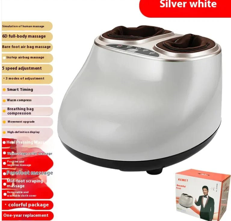 Best Electronic Foot Therapy Machine for Pain Relief - Rechargeable & Portable Foot Massager for Home & Office Use - Perfect for Relaxation, Circulation & Stress Relief