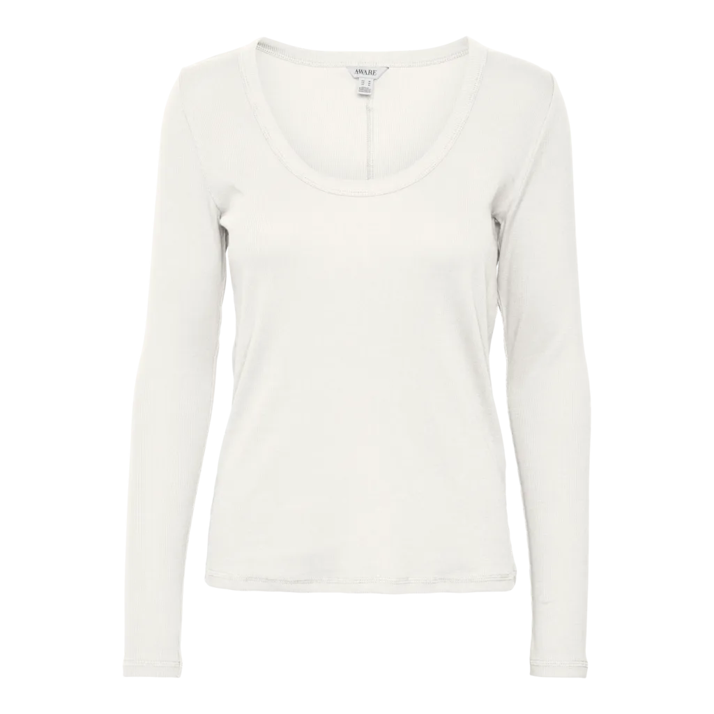 Vero Moda Women's Cotton Scoop Neck Basic T-Shirt - Soft Casual Tee for Everyday Wear, Layering & Outfit Styling