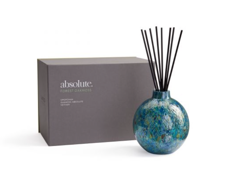 LAFCO Absolute Reed Diffuser - Forest Oakmoss Scented Home Fragrance | Aromatherapy for Living Room, Bedroom & Office